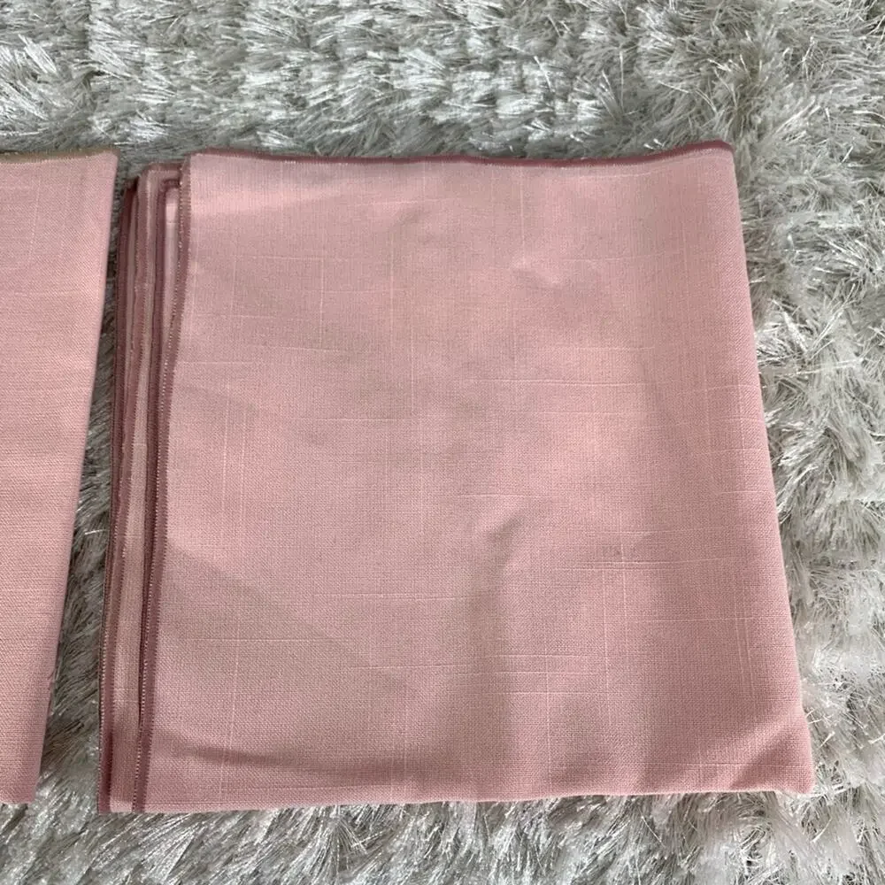 Set Two Pink Napkins 18